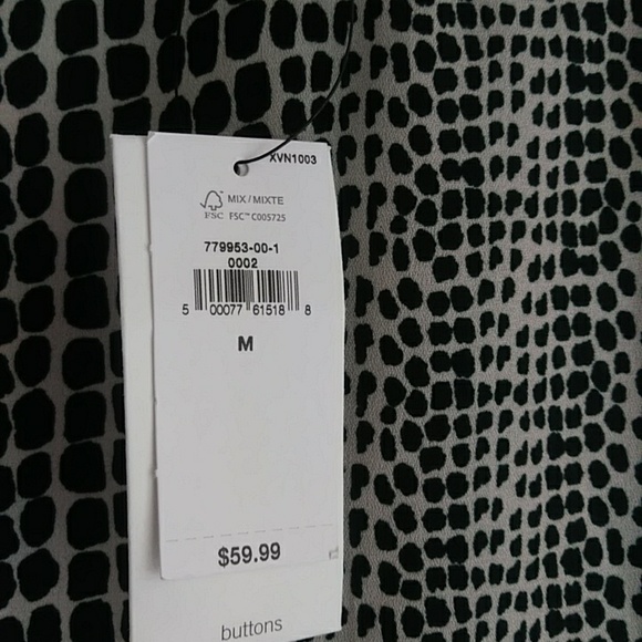 NWT beautiful blouse long sleeve - Picture 2 of 8